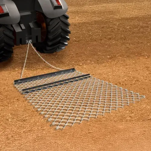 VEVOR Schleppegge, 1520x1240x57mm, Kettenegge aus Q235-Stahl, UTV-Traktoraufsätze zum Einebnen von Landschaften oder zur Rasenvorbereitung, Wiesenegge für Kiesauffahrten, Bauernhof, Feldgarten – Bild 7