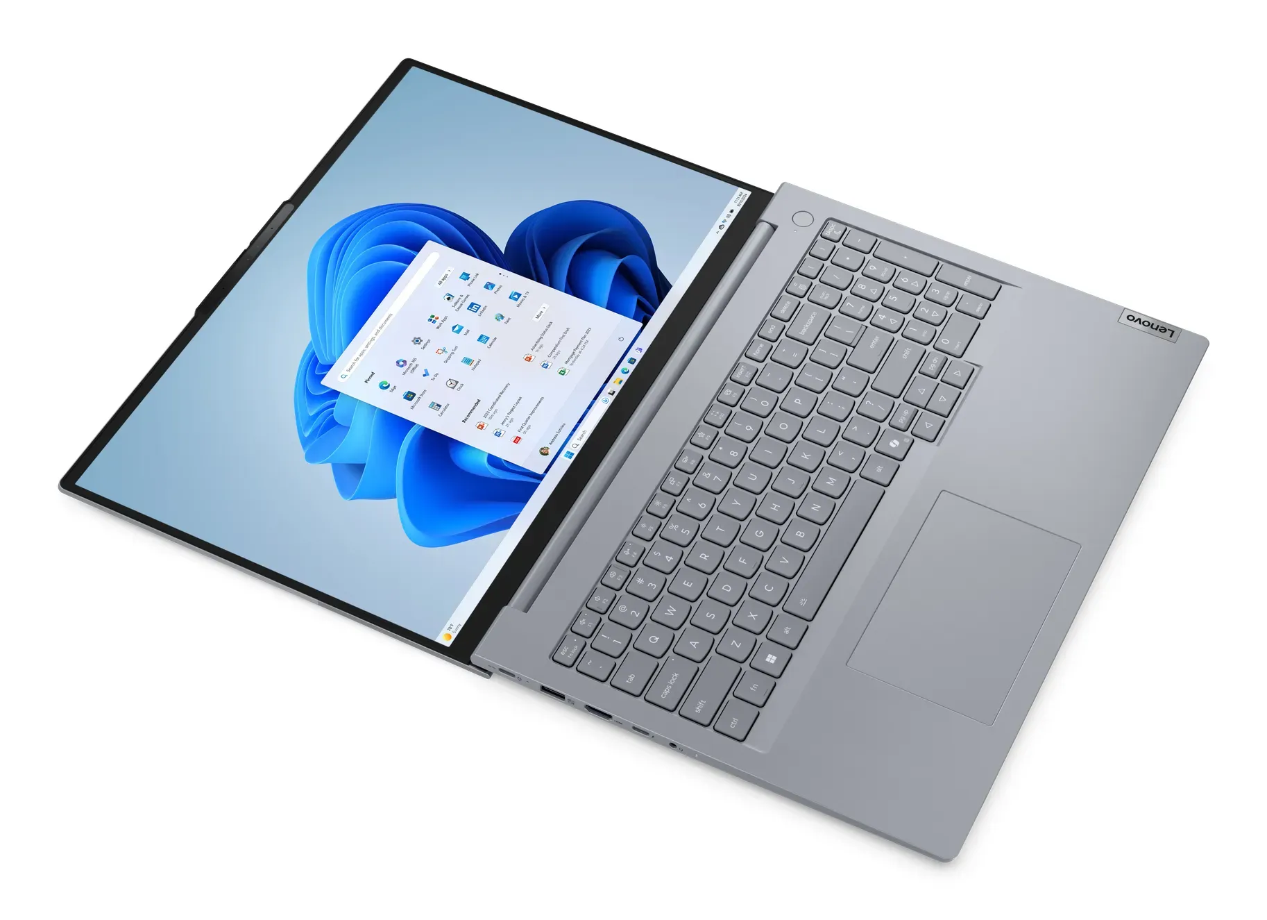 Lenovo ThinkBook 16 G8 IAL Intel Core Ultra 5 225U Laptop 40,6 cm (16") WUXGA 32 GB DDR5-SDRAM 1 TB SSD Wi-Fi 6E (802.11ax) Windows 11 Pro Deutsch Grau – Bild 6