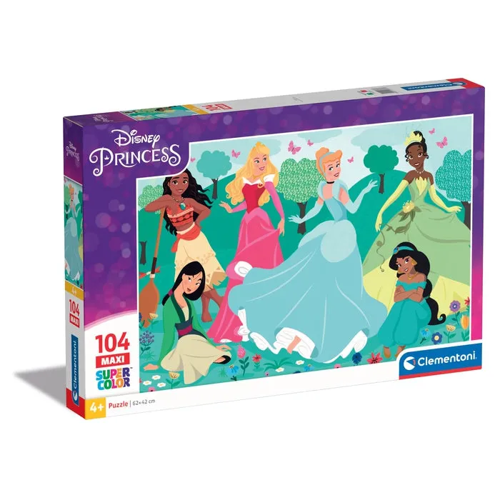 Clementoni Supercolor Disney Princess Puzzlespiel 104 Stück(e) Cartoons Clementoni Supercolor Disney Princess Puzzlespiel 104 Stück(e) Cartoons
