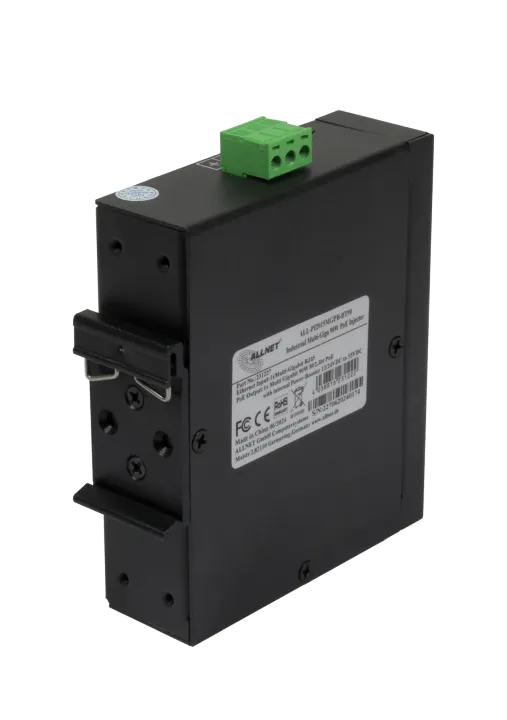 ALLNET PoE Injektor Industrial MultiGigabit • PoE BT mit Power-Booster (15,4W/30W/90W) • DIN • ALLNET PoE Injekt Metallgehäuse • ALL-PI2015MGPB-BT90 – Bild 7