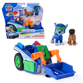 PAW Patrol – Search & Rescue: Rockys Rettungs-Fahrzeug mit 2 Figuren PAW Patrol – Search & Rescue: Rockys Rettungs-Fahrzeug mit 2 Figuren