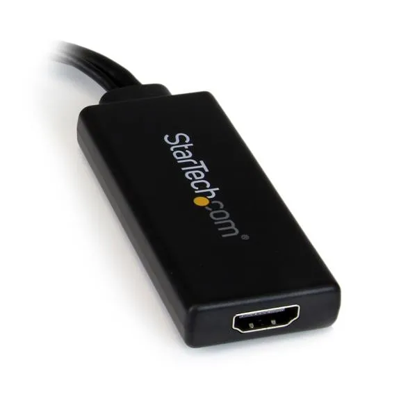StarTech.com VGA auf HDMI Adapter mit USB-Audio & -Stromversorgung – Mobiler VGA auf HDMI-Konverter – 1080p – Bild 2
