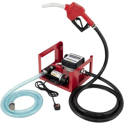 VEVOR Dieselpumpe Heizölpumpe 40L, 155W Selbstansaugende Ölpumpe, 2800U/min Motordrehzahl Ölabsaugpumpe Selbstansaugend, 20 kg Diesel Kraftstoff-Umfüllpumpe, Zählwerk Automatik Pumpe für Biokraftstoff – Bild 10