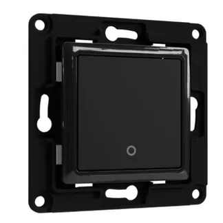 Shelly · Unterputz Zubehör · „Wall Switch 1“ · Wandtaster · 1-fach · Schwarz Shelly · Unterputz Zubehör · „Wall Switch 1“ · Wandtaster · 1-fach · Schwarz