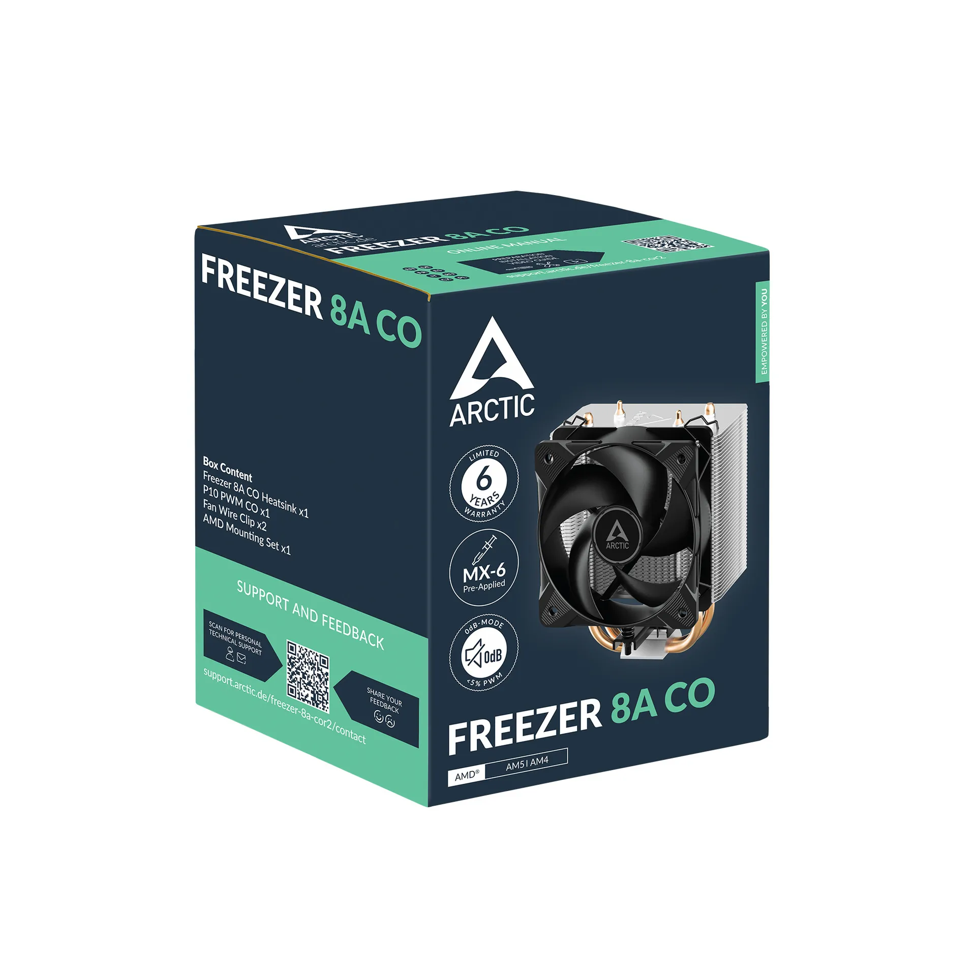 ARCTIC Freezer 8A - CO Kompakter AMD CPU-Kühler für Dauerbetrieb – Bild 6