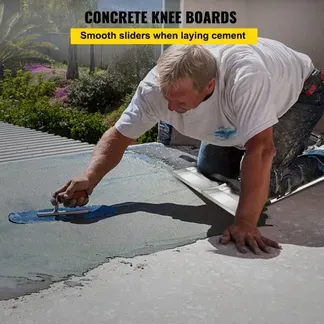 VEVOR Beton-Kniebretter, 75 x 20 cm, Betonschieber, aus Edelstahl, Betongleiter, Paar bewegliche Gleiter, mit Betonbrettgurten für Zement- und Betonarbeiten VEVOR Beton-Kniebretter, 75 x 20 cm, Betonschieber, aus Edelstahl, Betongleiter, Paar bewegliche Gleiter, mit Betonbrettgurten für Zement- und Betonarbeiten
