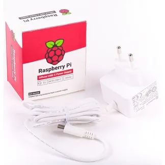 Offizielle White Raspberry Pi 5.1A/3A PSU, Netzteil Offizielle White Raspberry Pi 5.1A/3A PSU, Netzteil