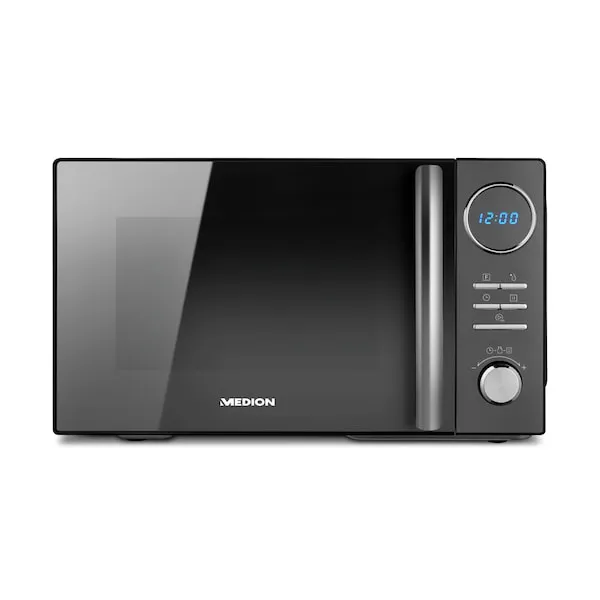 MEDION Mikrowelle MD 11493, Kombination aus Mikrowelle, Grill und Heißluft, 10 Automatikprogramme, 900 W, Digitaler Timer MEDION Mikrowelle MD 11493, Kombination aus Mikrowelle, Grill und Heißluft, 10 Automatikprogramme, 900 W, Digitaler Timer