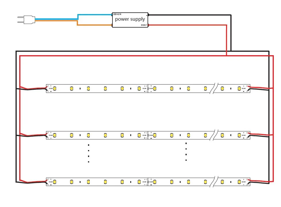 Synergy 21 LED Flex Strip 2835 - 60 gelb DC12V 24W IP20 – Bild 5