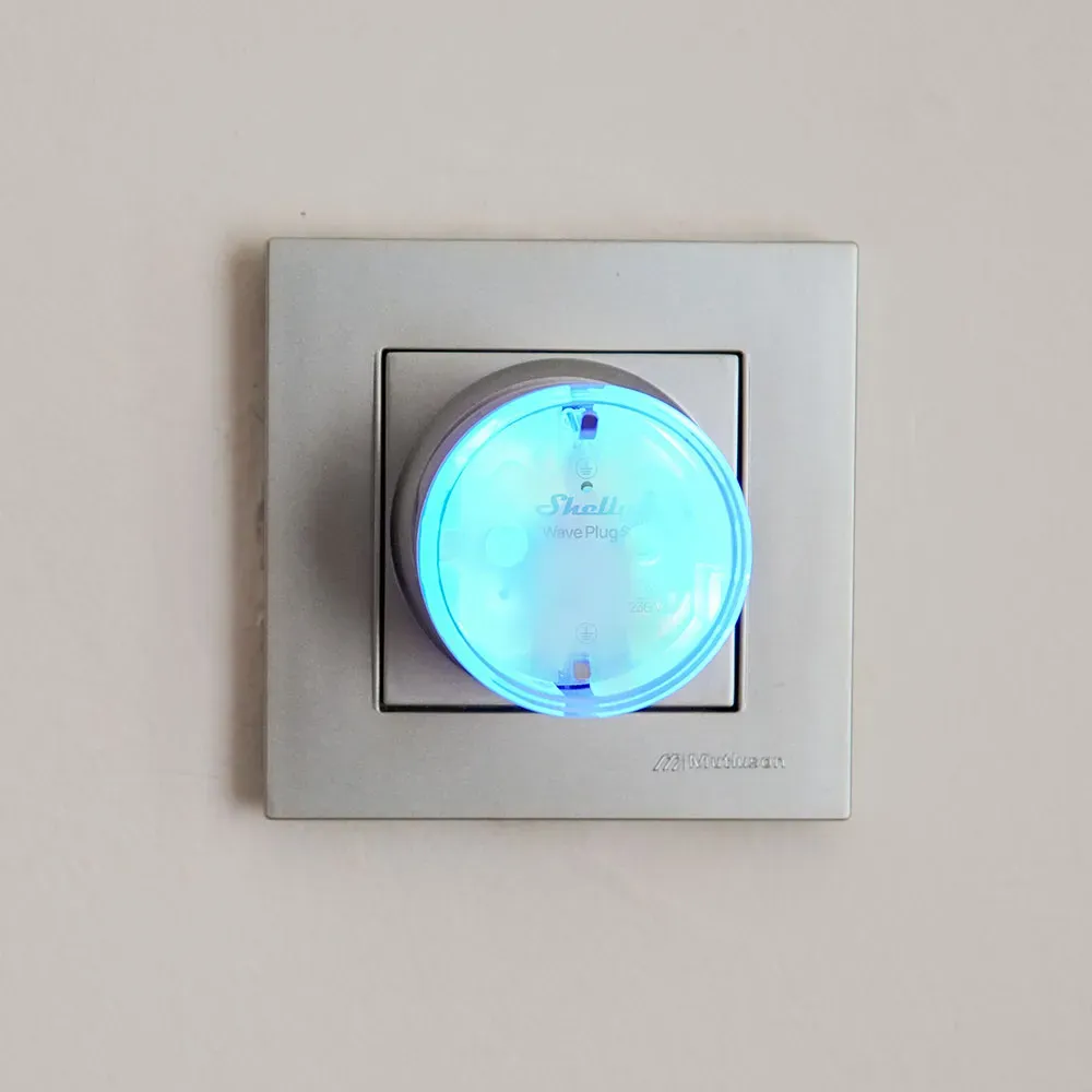 Shelly · Unterputz · "Wave Plug S White" · Z-Wave – Bild 2