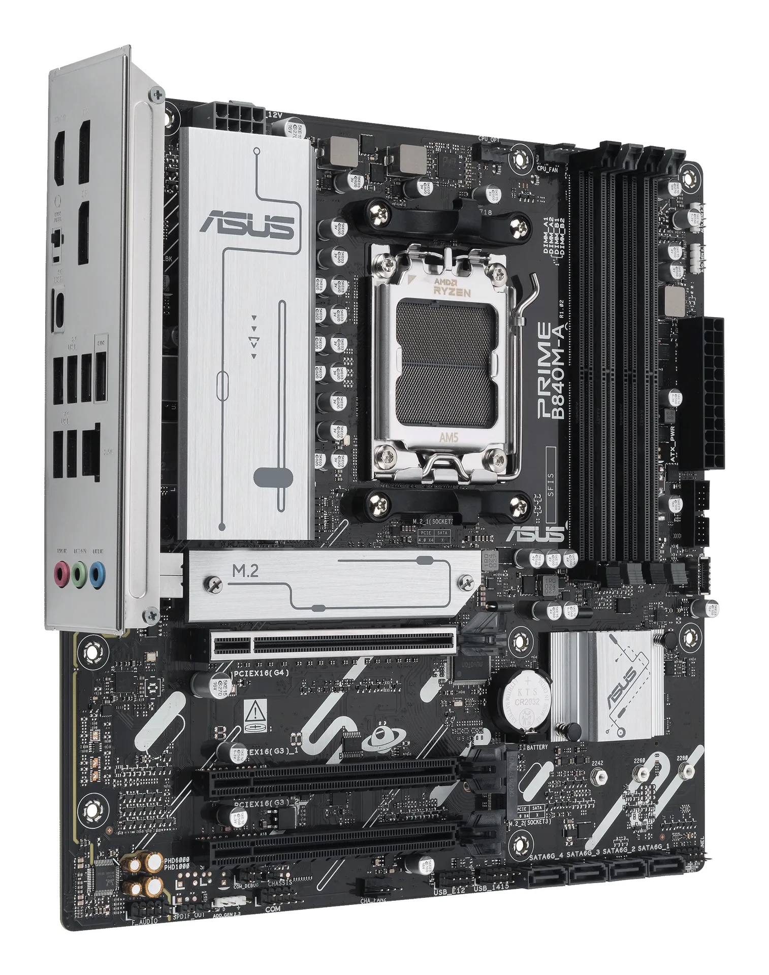 ASUS PRIME B840M-A-CSM AMD B840 Sockel AM5 micro ATX – Bild 3