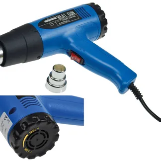 Heißluftgebläse „CHP-Pro“ 300-1800W 50-550°C stufenlos regelbar Heißluftgebläse „CHP-Pro“ 300-1800W 50-550°C stufenlos regelbar