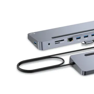 i-tec USB-C Metal Ergonomic 3x 4K Display Docking Station + Power Delivery 100 W i-tec USB-C Metal Ergonomic 3x 4K Display Docking Station + Power Delivery 100 W