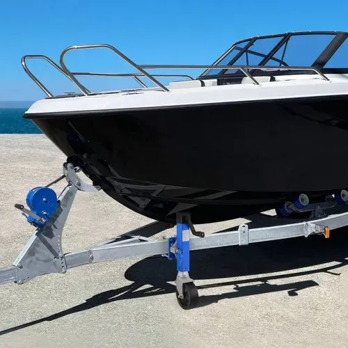 VEVOR Anhängerheber mit Rad, 725kg Anhängerstütze, Drehgelenk-Bootsanhängerheber PP-Einzelrad, 254 mm Hub, anschraubbarer Reiseanhänger mit Griff für Wohnmobil, Boot, Pferdeanhänger, Nutzanhänger – Bild 7