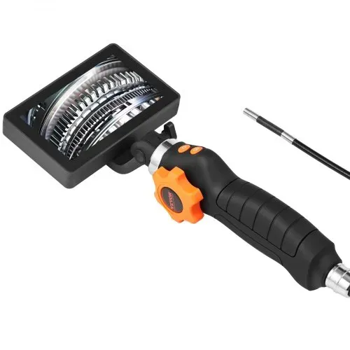 VEVOR Gelenk-Endoskopkamera mit Licht, Zweiwege-Gelenk-Endoskop-Inspektionskamera mit 6,4 mm kleinem Objektiv, 5 Zoll IPS 1080P HD-Bildschirm, 8-facher Zoom, 8 LED-Lichtkamera für Auto, Sanitär (4,9 Fuß) – Bild 10