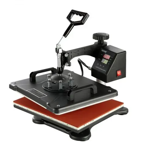 VEVOR Transferpresse 8 in 1 Heißpresse Maschine 38 x 30 cm T-Shirt Presse Maschine Hitzepresse Maschine DIY Heißpresse mit Digitaler LED-Temperatur- – Bild 8