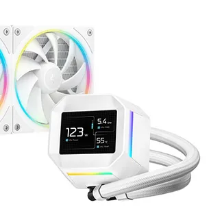 DeepCool LM360 WH Prozessor Flüssigkeitskühlung 12 cm Weiß 1 Stück(e) DeepCool LM360 WH Prozessor Flüssigkeitskühlung 12 cm Weiß 1 Stück(e)