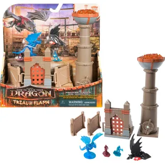 Drachenzähmen leicht gemacht – Drachen-Arena: Fackelturm-Spielset, Spielgebäude Drachenzähmen leicht gemacht – Drachen-Arena: Fackelturm-Spielset, Spielgebäude