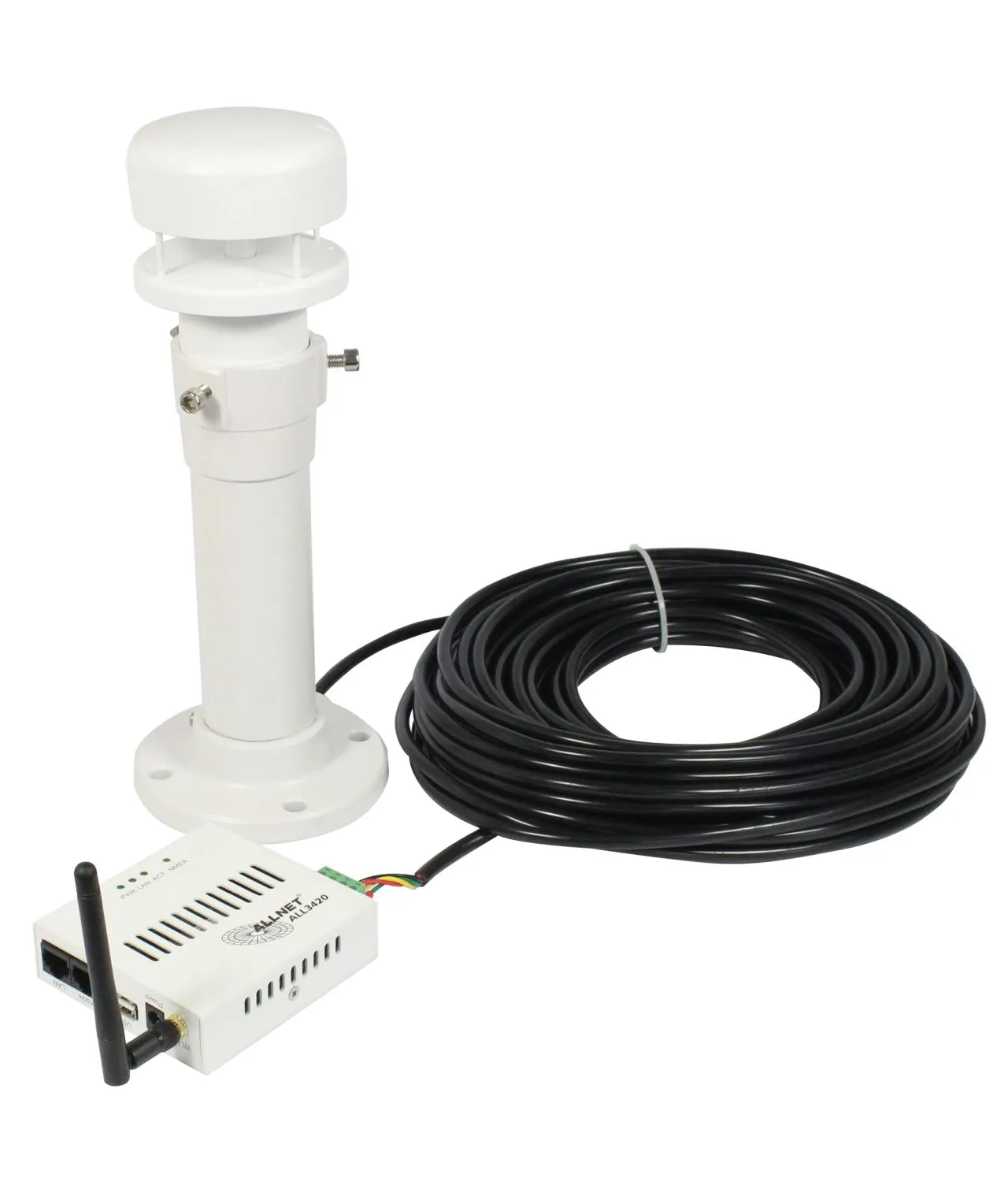 ALLNET MSR Sensor Anemometer Windmesser "ALL3420" für IP Gebäude Automation – Bild 8