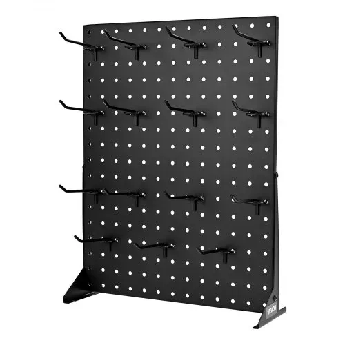 VEVOR Stecktafel Displayständer, 440x330x114 mm, Präsentationsständer mit 15 Haken, Tafelplatte aus kaltgewalztem Stahl für Lebensmittelgeschäfte, Einzelhandelsgeschäfte & Juweliergeschäfte – Bild 8
