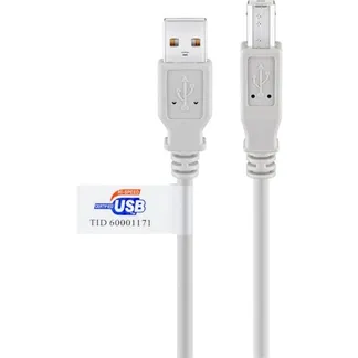 USB 2.0 Kabel, USB-A Stecker > USB-B Stecker USB 2.0 Kabel, USB-A Stecker > USB-B Stecker