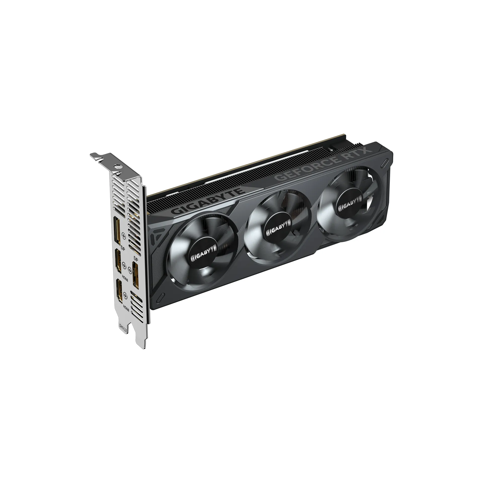 GIGABYTE GeForce RTX 5050 OC Low Profile 8G Grafikkarte - 8GB GDDR6, 128bit, PCI-E 5.0, 2587MHz Kerntakt, 2 x DP, 2 x HDMI, NVIDIA DLSS 4, GV-N5050OC-8GL – Bild 5