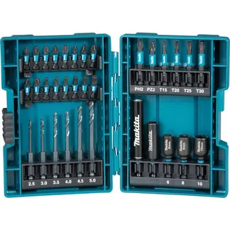 Bohrer- & Bit-Satz Impact Black B-66896, 33-teilig Bohrer- & Bit-Satz Impact Black B-66896, 33-teilig