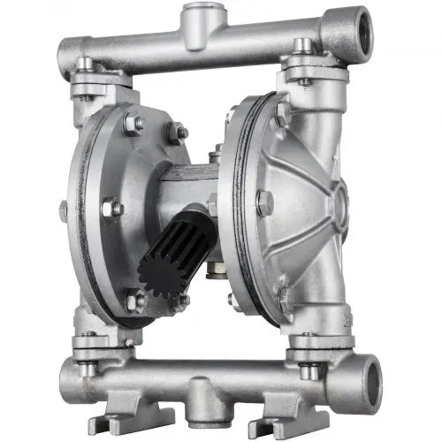 VEVOR Luftbetriebene Doppelmembranpumpe 55 L/min mit 1,27 cm Einlass und Auslass VEVOR Luftbetriebene Doppelmembranpumpe 55 L/min mit 1,27 cm Einlass und Auslass