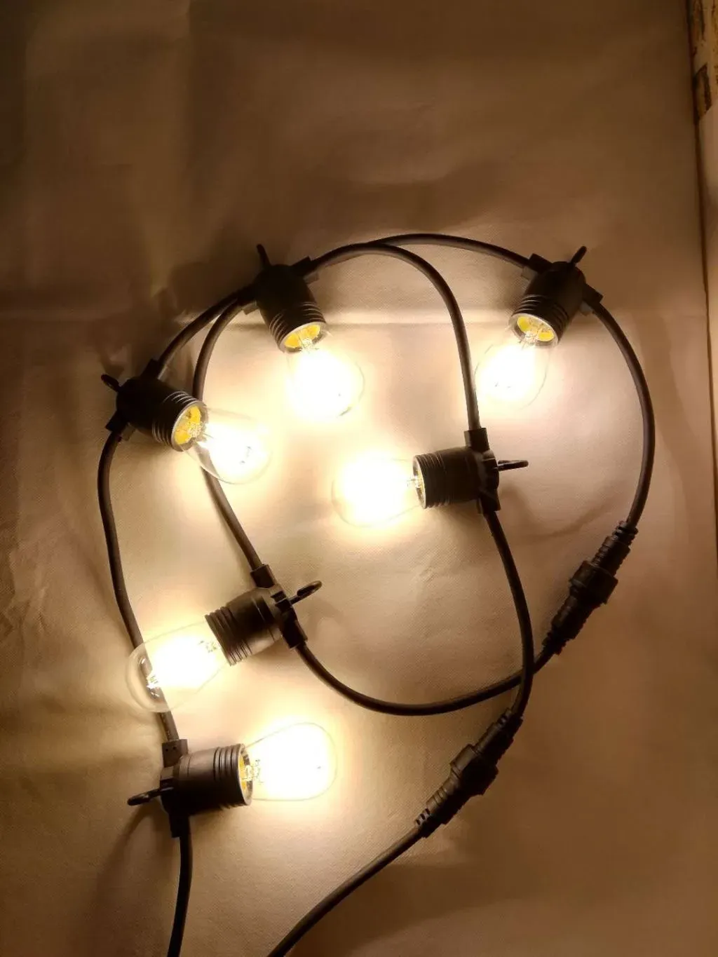 Synergy 21 LED Retrofit E27 S14 warmweiss mit 0,5 Watt für Lichterkette – Bild 2