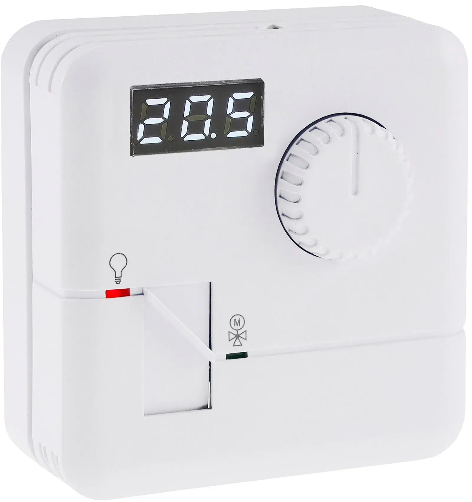 Raumtemperatur-Regler Thermostat “RT-55” 7A, weißes LED-Display, 5-30°C, 110-230V Raumtemperatur-Regler Thermostat “RT-55” 7A, weißes LED-Display, 5-30°C, 110-230V