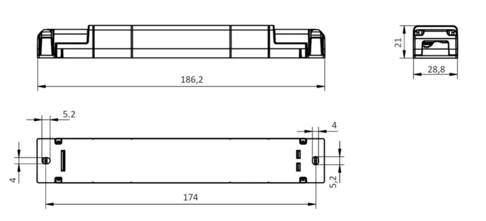 Synergy 21 Netzteil - 12-48V RGB-WW (RGB-CCT) 12A Osram + Casambi – Bild 3