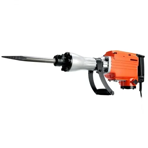 VEVOR Abrisswagenheberhammer, 2200 W, Elektrischer Jackhammer, Strapazierfähig, 1400 BPM Betonbrecher 4 Stück Meißel Bit, Handschuhe – Bild 9