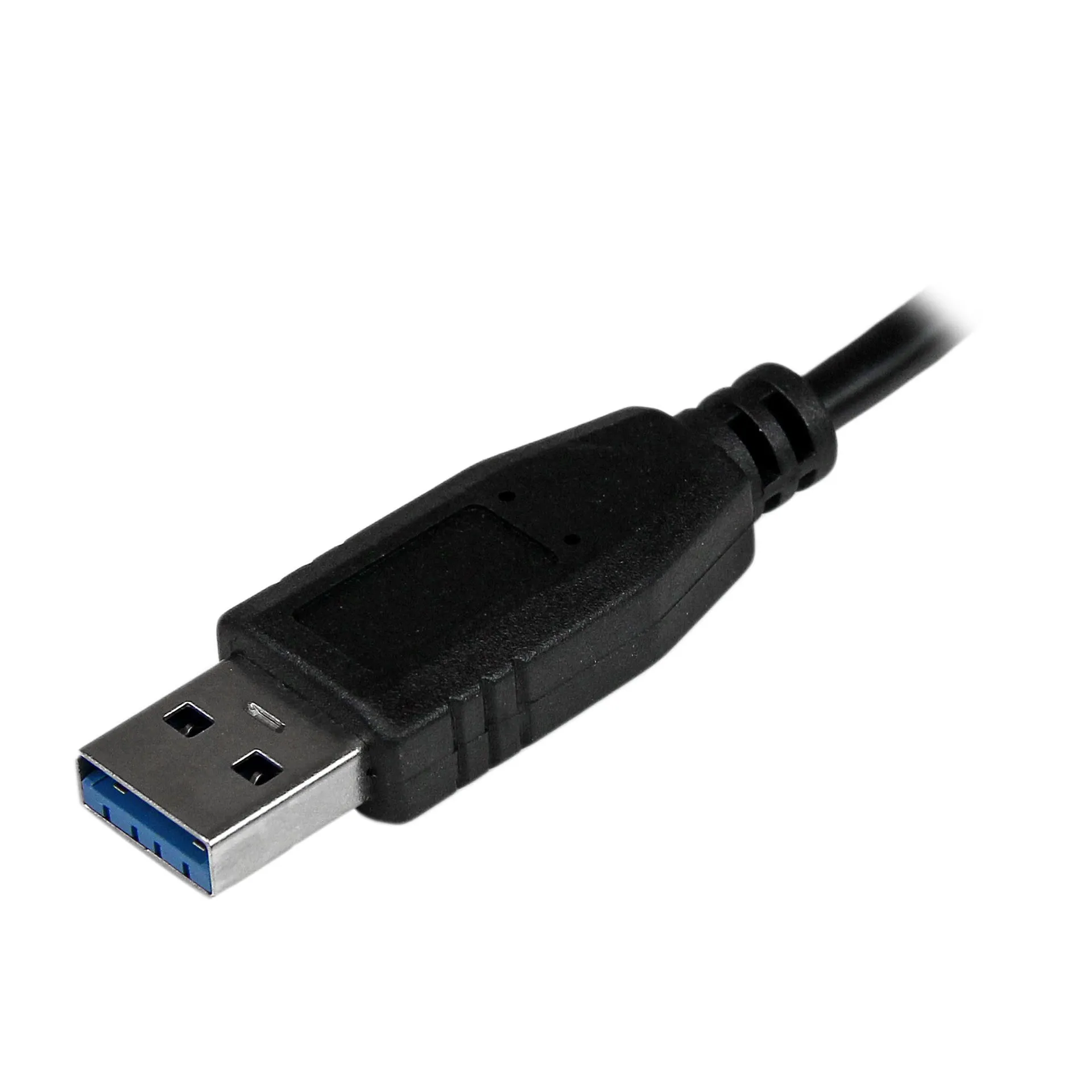 StarTech.com 4 Port USB 3.0 SuperSpeed Mini Hub -5Gbps - Schwarz – Bild 4