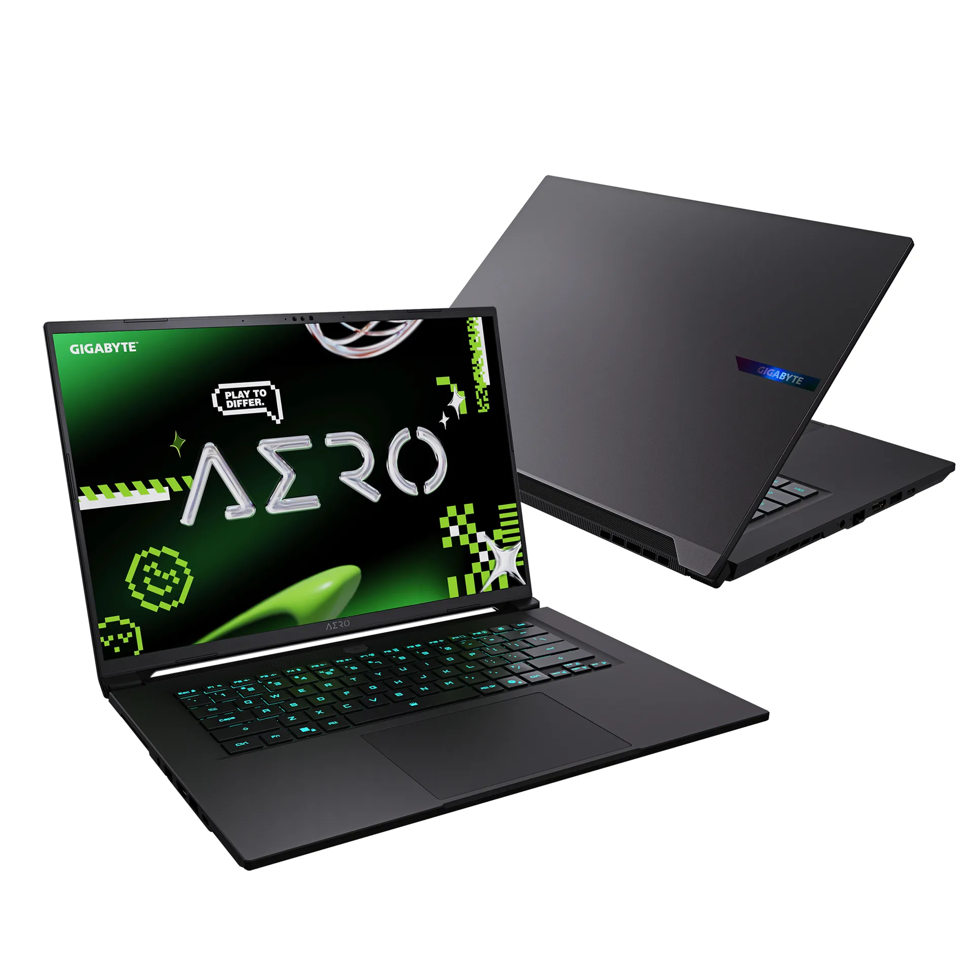 GIGABYTE AERO X16 Gaming-Laptop - Copilot+ PC, 16", 165Hz WQXGA, Ryzen AI 7 350, NVIDIA RTX 5060 GPU, 32GB DDR5 5200MHz, 1TB Gen4 SSD, Win 11 Home, 2 Jahre Garantie, AERO X16 1VH93DEC64AH – Bild 2