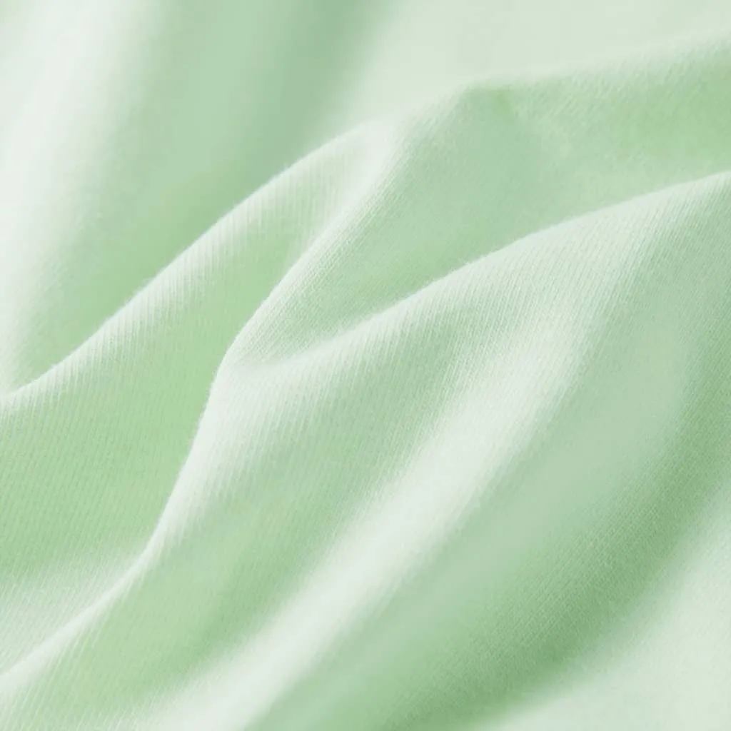 vidaXL Kinder-T-Shirt mit Flügelärmeln Zartgrün 128 – Bild 7