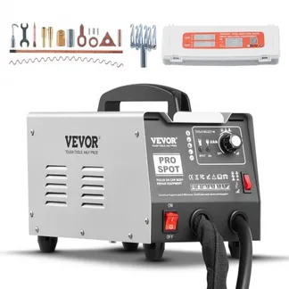 VEVOR Ausbeulspotter, Autokarosserie-Punktschweißgerät zum Ausbeulenziehen mit 7 Schweißmodi & einstellbarer Leistung, 1,8 kW Dent Puller zum Ausbeulenentfernen für Auto- & LKW-Ausbeulenreparatur VEVOR Ausbeulspotter, Autokarosserie-Punktschweißgerät zum Ausbeulenziehen mit 7 Schweißmodi & einstellbarer Leistung, 1,8 kW Dent Puller zum Ausbeulenentfernen für Auto- & LKW-Ausbeulenreparatur