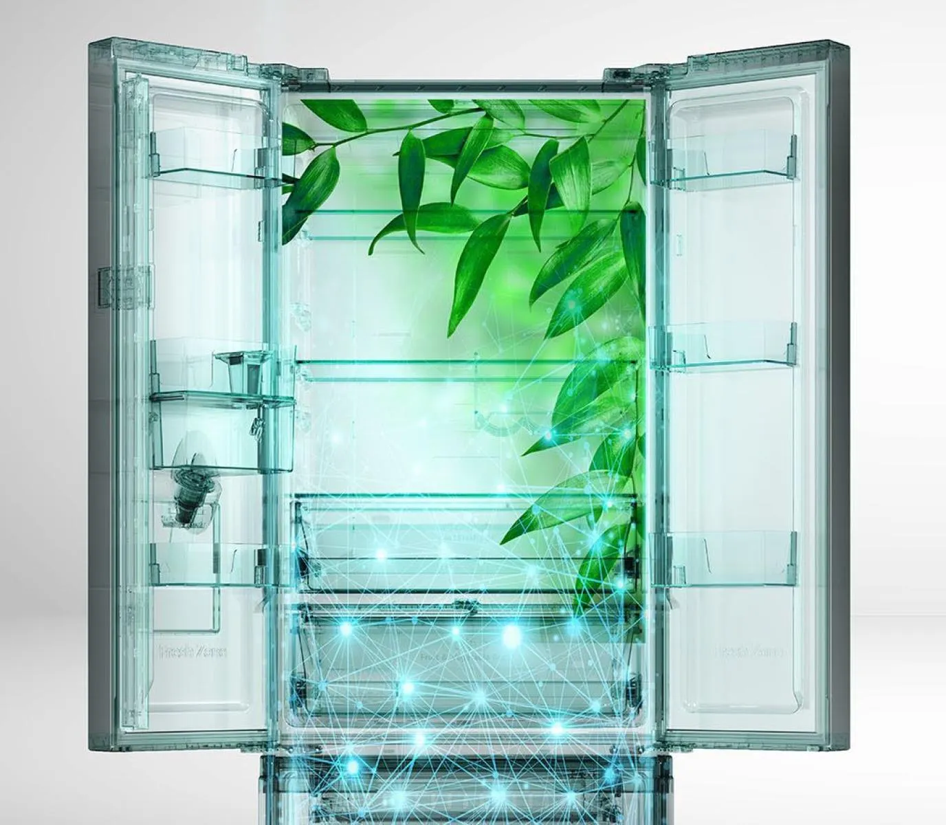 Hisense French Door Kühl Gefrier Kombination RF632N4WFE ČR – Bild 5