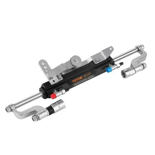 VEVOR Hydraulisches Außenbord-Lenkungsset 300 PS mit 2,5 MPa Steuerpumpe für Verschiedene Bootsmodelle, mit 2 x 26-Fuß-Hochdruckschläuchen, 5/16-Zoll-Schnellkupplungen und Langlebigen Dichtungen – Bild 8