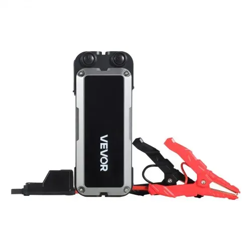 VEVOR Starthilfe Powerbank, Starthilfegerät 4000A Spitzenstrom mit LED-Taschenlampe & Kabel für Motor bis zu 10L Benzin/8L Diesel, Tragbarer Booster mit Schnellladung & Sicherheitsschutz für Notfall – Bild 9