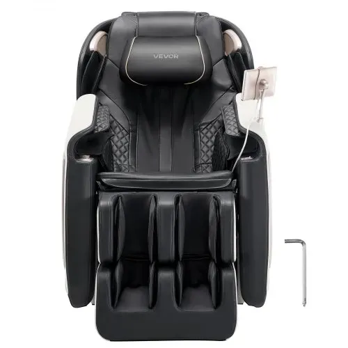VEVOR Massagesessel Ganzkörpermassagesessel Zero Gravity mit SL-Schiene & Yoga-Stretch-Modus, Relaxsessel mit Heizung & einziehbarem Pedal & 36 Airbags & LCD-Bildschirm Massagestuhl 4D-Massage – Bild 8