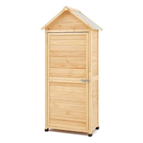 VEVOR Geräteschuppen 710 x 455 x 1600 mm, Gartenschrank, Lagerschuppen aus Holz, Geräteschrank mit Regalen, Schloss & Boden, wasserdichter Gartenhaus, Lagerschrank für Terrasse, Hof, Rasen, Garten VEVOR Geräteschuppen 710 x 455 x 1600 mm, Gartenschrank, Lagerschuppen aus Holz, Geräteschrank mit Regalen, Schloss & Boden, wasserdichter Gartenhaus, Lagerschrank für Terrasse, Hof, Rasen, Garten