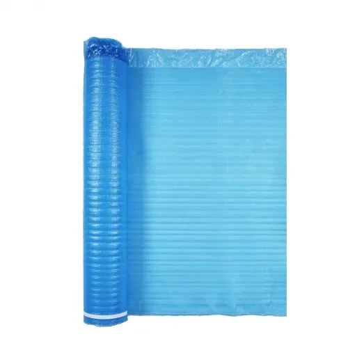 VEVOR Trittschalldämmung, 55,8 m², 3-in-1 2 mm dicke Dämmungunterlage mit Klebeband & Dampfsperre, EPE-Schaum mit blauem PE, Schalldämmung & Geräuschreduzierung, für Laminat-Holzböden, 6 Stk. – Bild 8