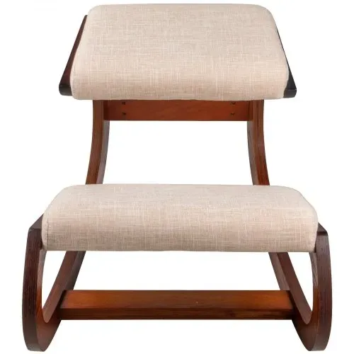 VEVOR Ergonomischer Hocker Verstellbarer Hocker Ergonomische Kissen Komfortabler Home Schreibtisch Formung und Stressabbau Ergonomischer Sessel Knie Hocker (Pekannüsse) – Bild 10