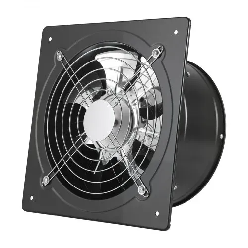 VEVOR Abluftventilator 300x300 mm, Leistungsstarker Wandventilator 1678 m³/h, mit Drehzahlregelung, 50 W, Leiser Ventilator für Dachboden, Garage, Keller, Werkstatt, Küche & Hühnerstall – Bild 10