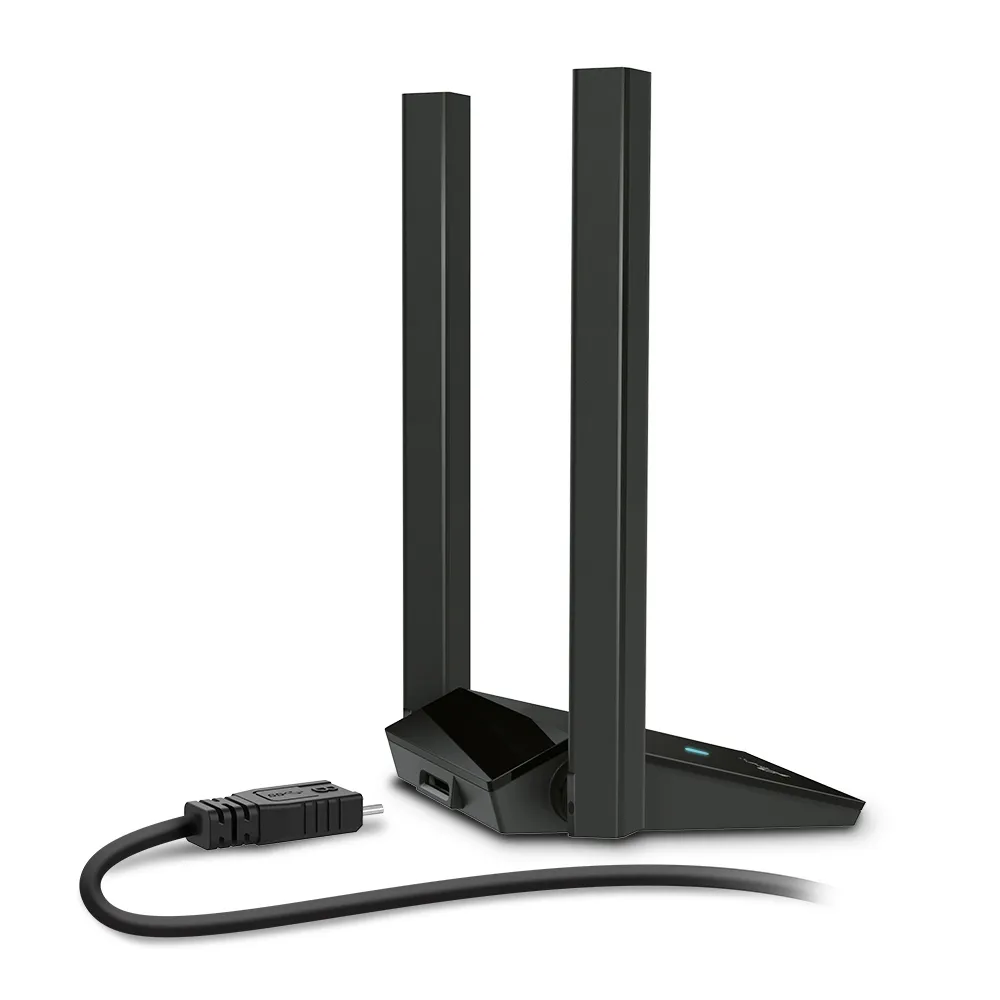 TP-Link AX1800 Drahtloser USB-Adapter mit zwei Antennen und hoher Verstärkung – Bild 2