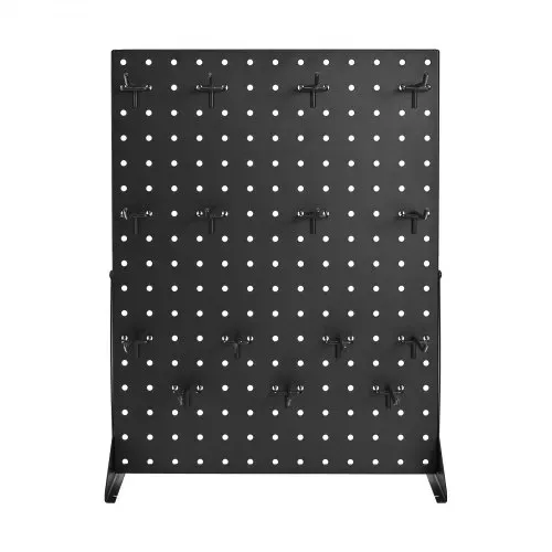 VEVOR Stecktafel Displayständer, 440x330 mm, Präsentationsständer mit 30 Haken, Tafelplatte aus Stahl für Lebensmittelgeschäfte, Einzelhandelsgeschäfte & Juweliergeschäfte, (2 Stk.) – Bild 9