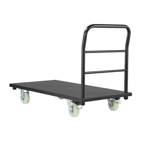 VEVOR Plattformwagen Klappbar 907 kg, Transportwagen mit Schwenkrädern & Griff, Lagerwagen, für Gepäcktransporte, 1220x610x815 mm Rollwagen, Industriewagen für Lager, Werkstatt, Fabrik – Bild 10