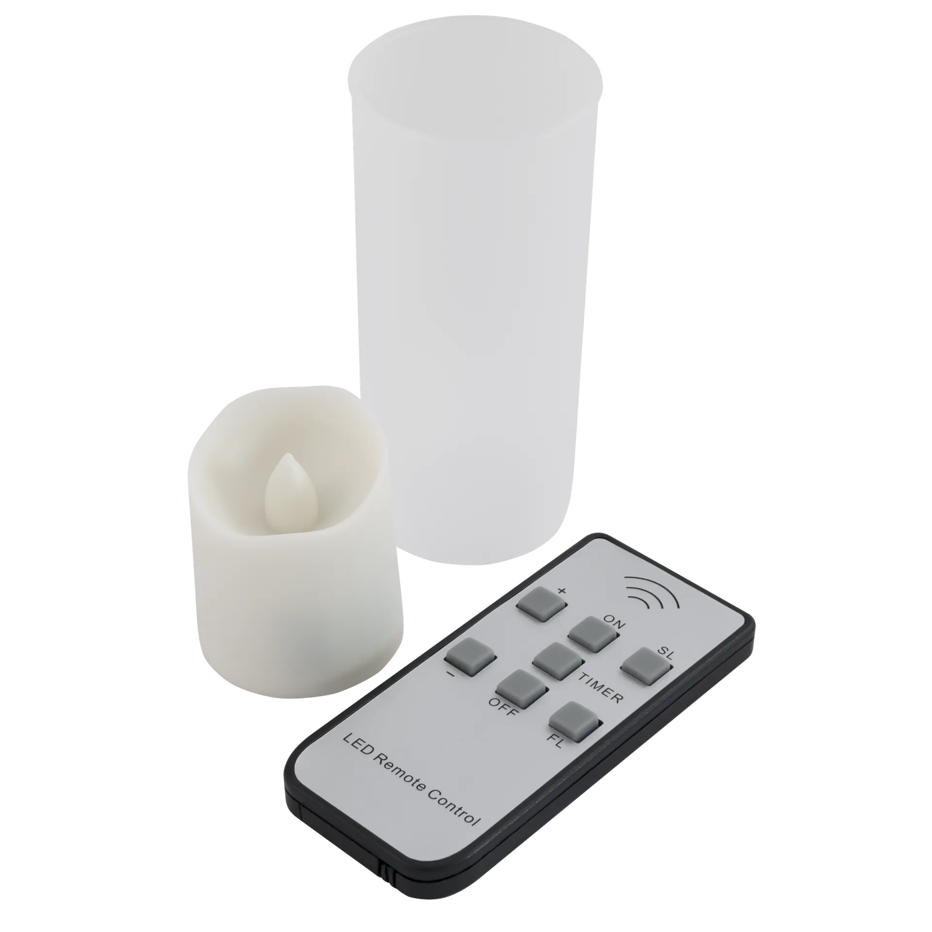 6er Set LED Kerzen McShine ''LC-06'', inkl. Fernbedienung, Netzteil + Ladestation – Bild 3