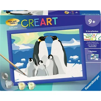 CreArt – Pinguin-Familie, Malen CreArt – Pinguin-Familie, Malen