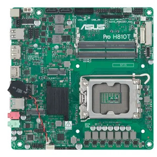 ASUS Pro H810T-CSM Intel H810 LGA 1851 (Socket V1) Thin Mini ITX ASUS Pro H810T-CSM Intel H810 LGA 1851 (Socket V1) Thin Mini ITX